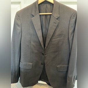 Men’s Theory 38S Charcoal Grey Blazer Sport Coat Suit‎
